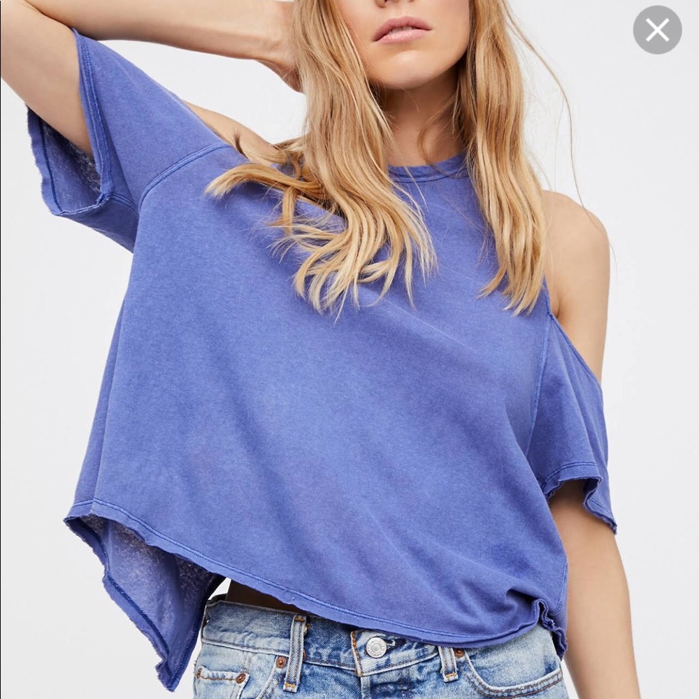 Free People Taurus Cold Shoulder Top